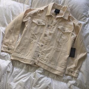 Distressed Jean Jacket